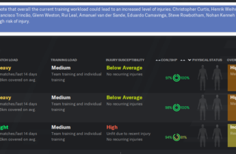 Avoiding too Many Injuries In football manager