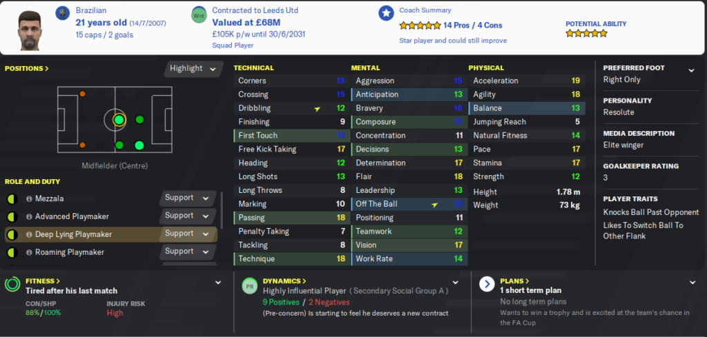 The Best Deep Lying Playmakers in FM23